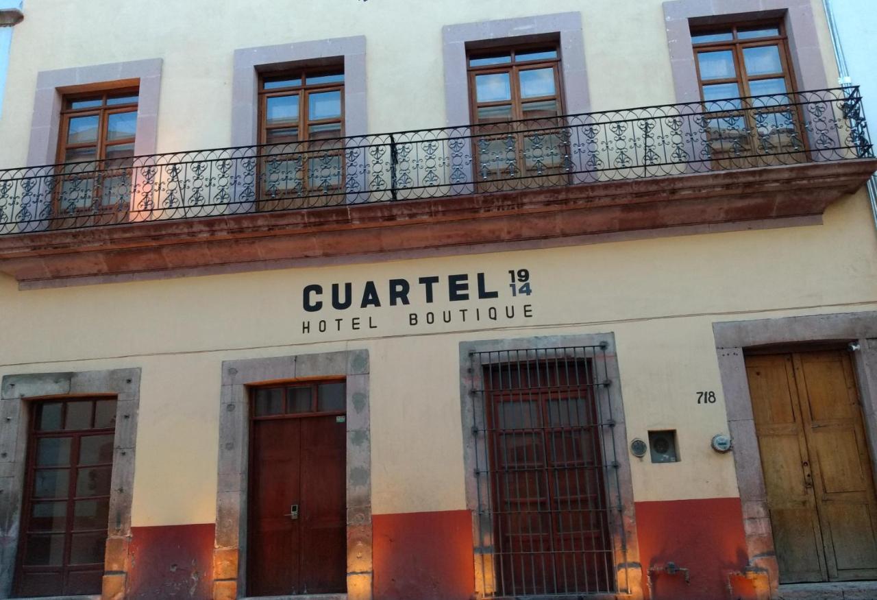 Cuartel 1914 - Hotel Boutique Zacatecas Eksteriør bilde